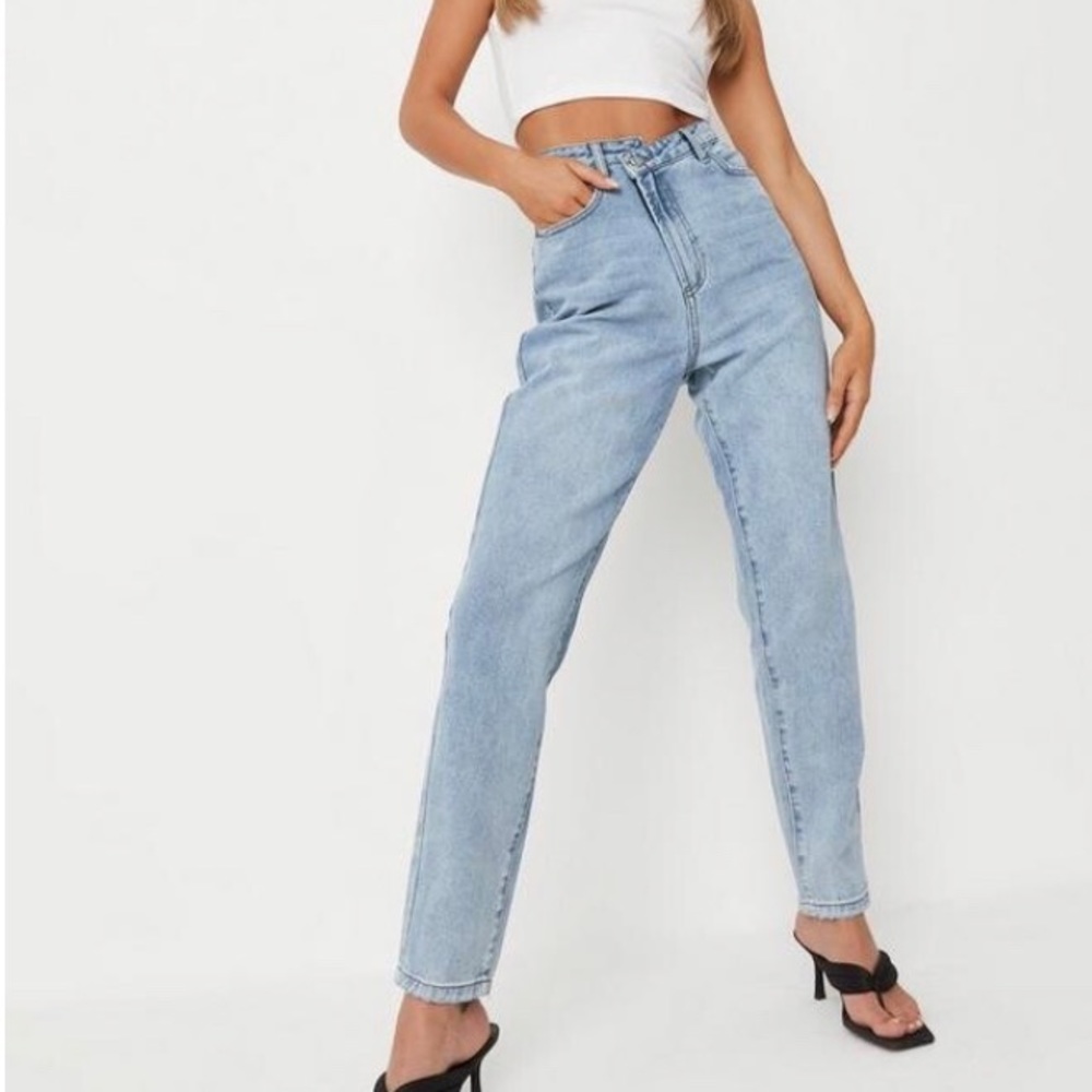 Missguided Riot High Rise Mom Jeans